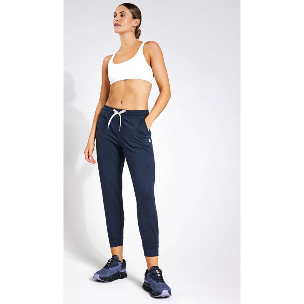 Vuori Performance Jogger in Midnight Heather Navy Women's Size Small